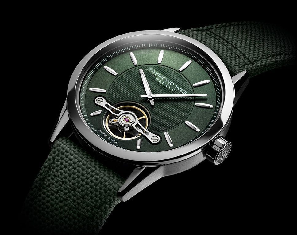 Raymond Weil  42 mm Watch in Green Dial For Men - 3