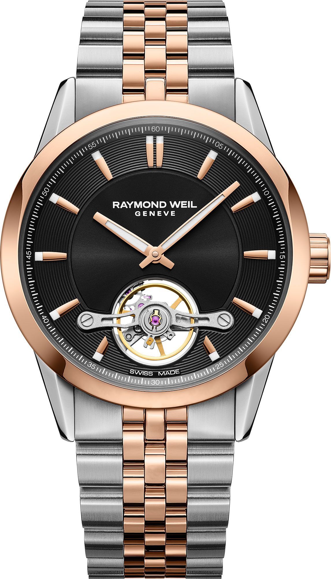 Raymond Weil Freelancer  Black Dial 42.5 mm Automatic Watch For Men - 1