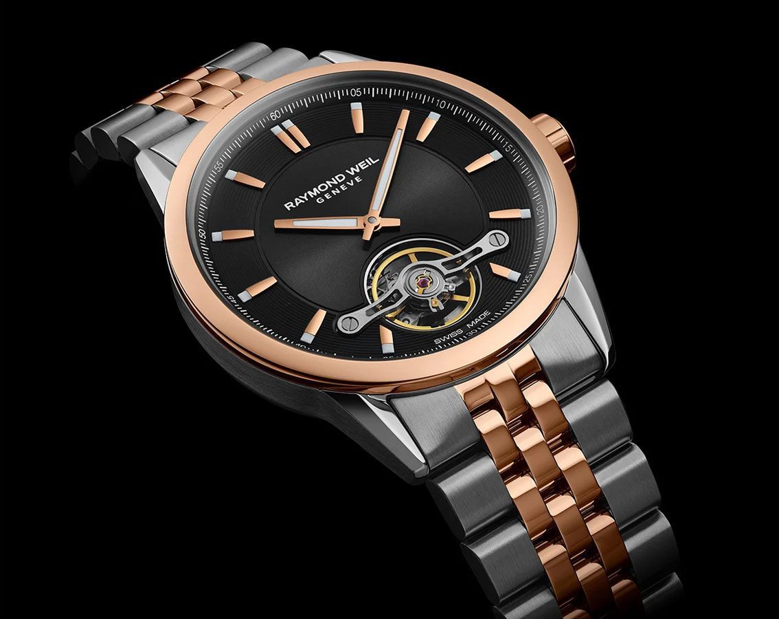 Raymond Weil Freelancer  Black Dial 42.5 mm Automatic Watch For Men - 4