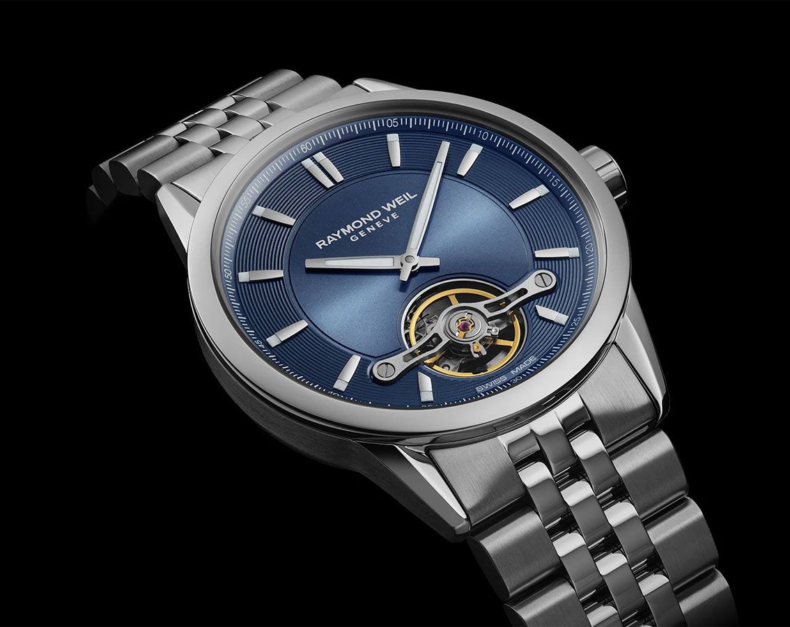 Raymond Weil Freelancer  Blue Dial 42.5 mm Automatic Watch For Men - 4