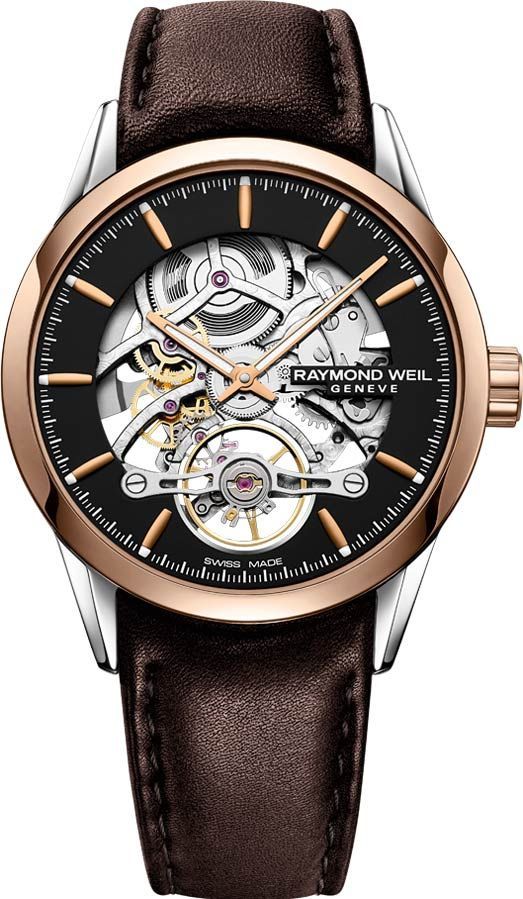 Raymond Weil  42 mm Watch in Skeleton Dial For Men - 1
