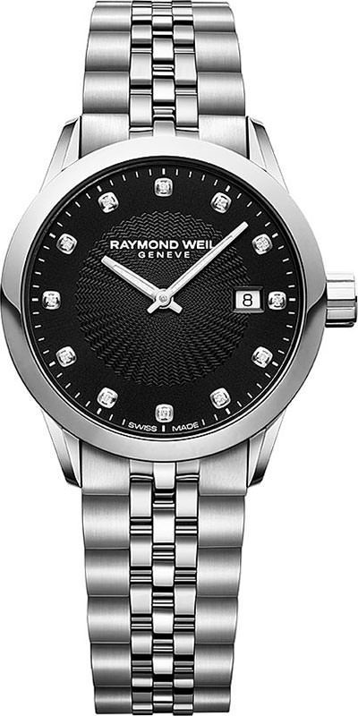 Raymond Weil Freelancer  Black Dial 29 mm Quartz Watch For Women - 1