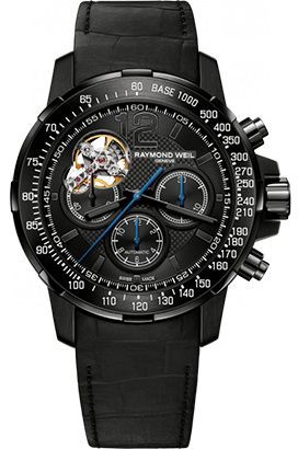 Raymond Weil Freelancer  Black Dial 42 mm Automatic Watch For Men - 1