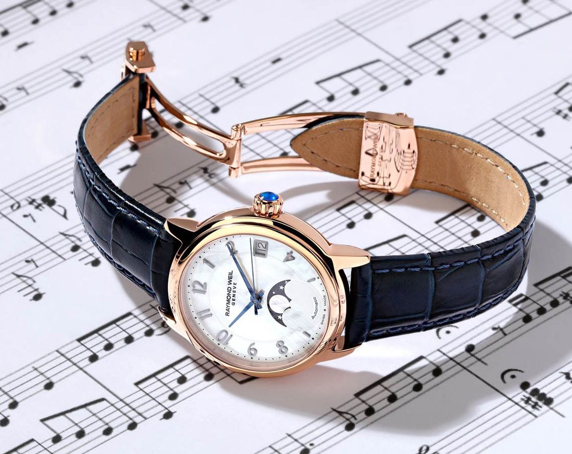 送料無料RAYMOND WEIL Women's Maestro Automatic Watch並行輸入 Raymond Weil Maestro Buddy Holly 40mm Men\u0027s Watch | 2238-ST-BUDH1