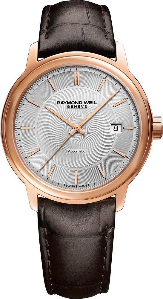 Raymond Weil  39.5 mm Watch in Silver Dial For Men - 1