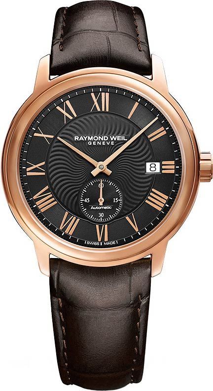 Raymond Weil Maestro  Black Dial 39.5 mm Automatic Watch For Men - 1