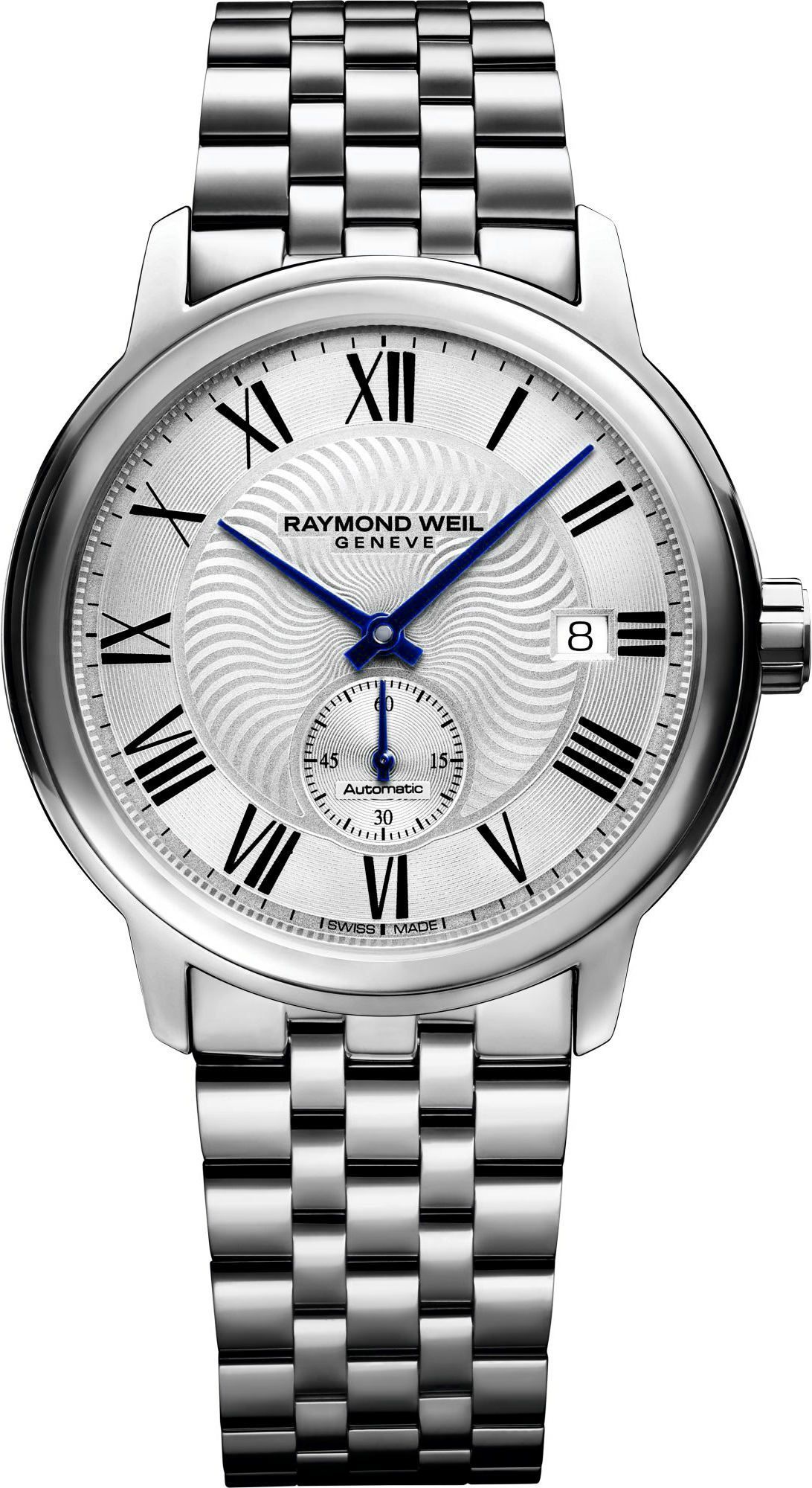 Raymond Weil Maestro  Silver Dial 39.5 mm Automatic Watch For Men - 1