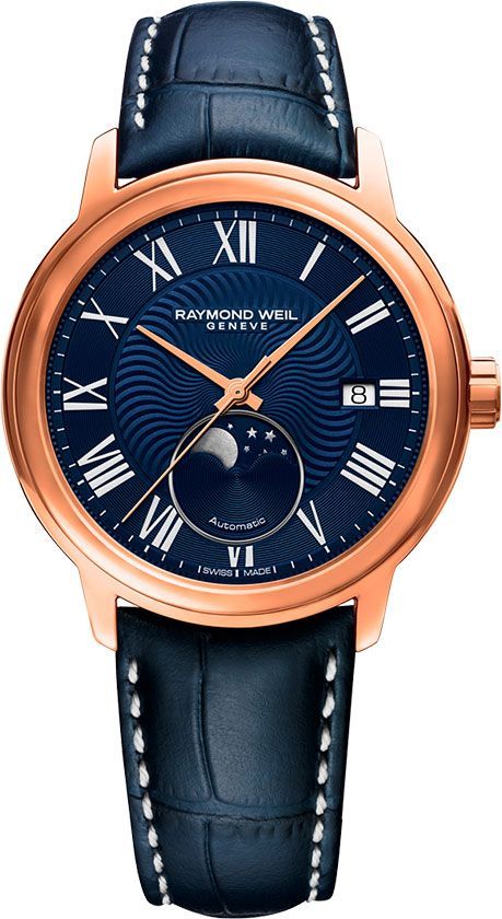 Raymond Weil Maestro  Blue Dial 40 mm Automatic Watch For Men - 1