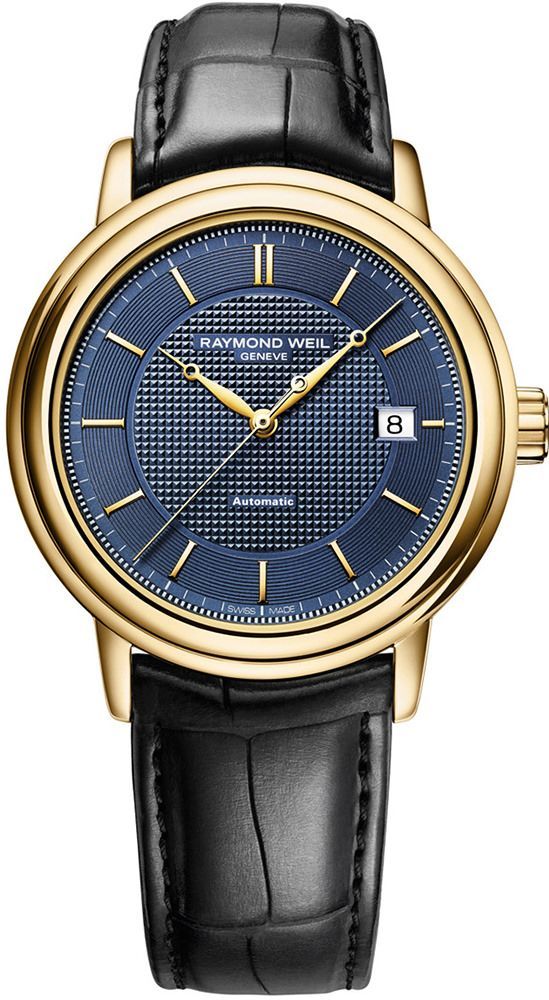 Raymond Weil  40 mm Watch in Blue Dial For Men - 1