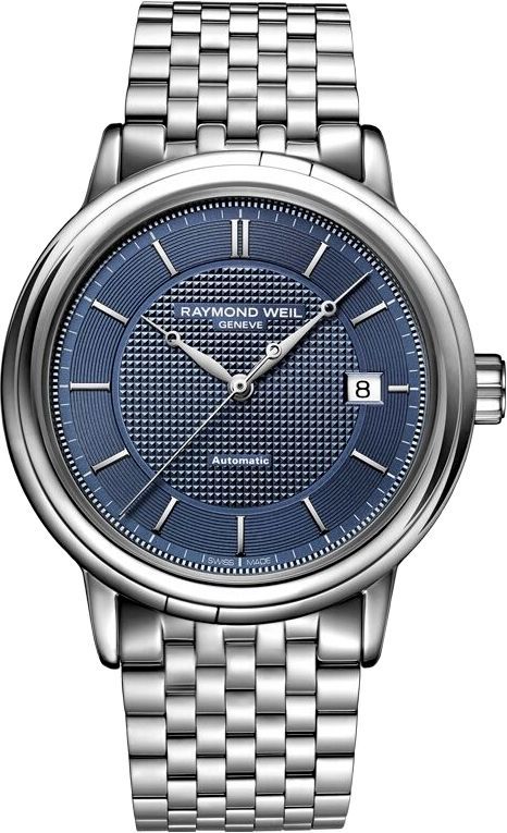 Raymond Weil Maestro  Blue Dial 39.5 mm Automatic Watch For Men - 1