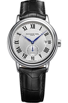 Raymond Weil Maestro  Silver Dial 39 mm Automatic Watch For Men - 1