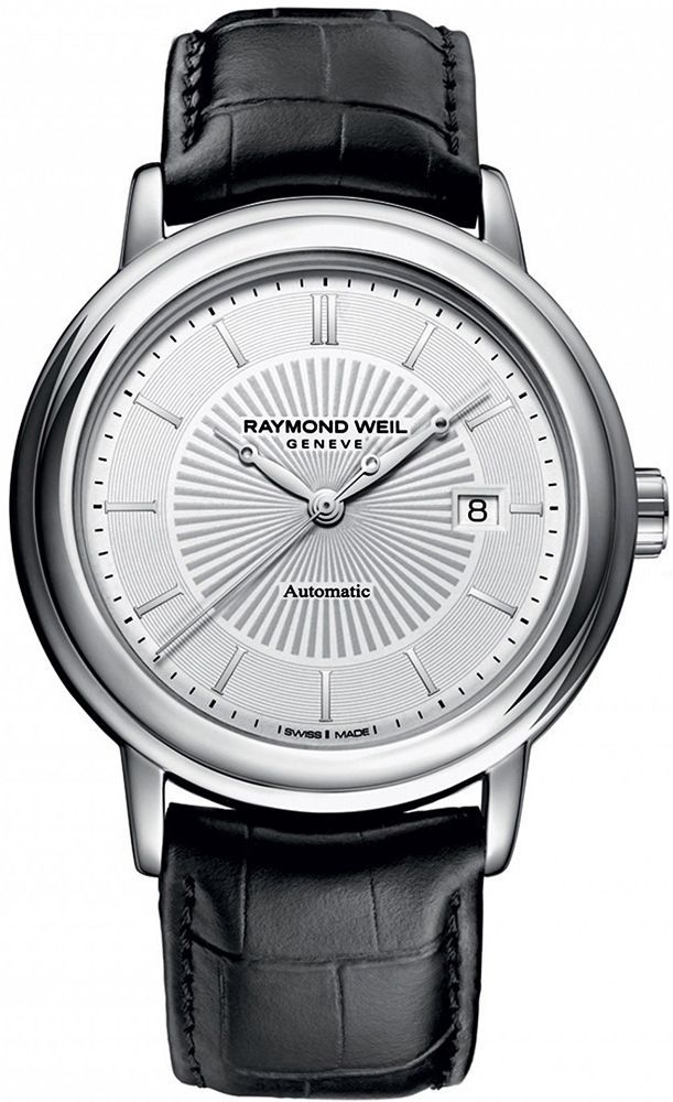 Raymond Weil  41.5 mm Watch in White Dial For Men - 1