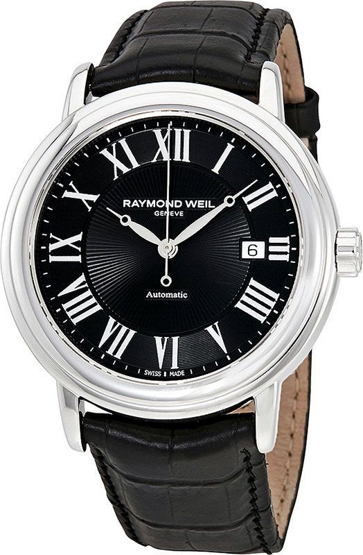 Raymond Weil Maestro  Black Dial 41.5 mm Automatic Watch For Men - 1