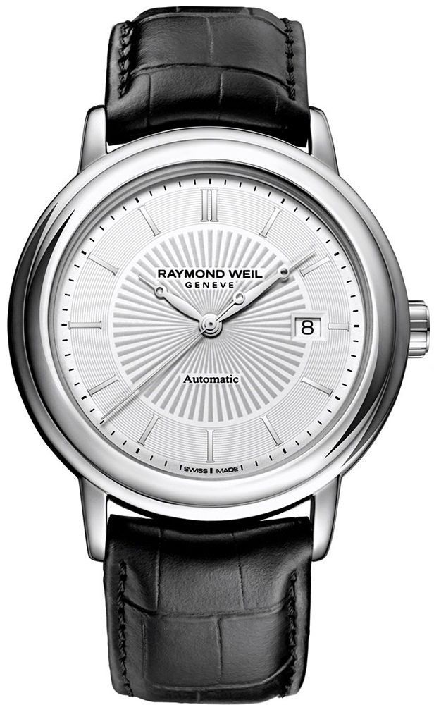 Raymond Weil  41.5 mm Watch in Silver Dial For Men - 1