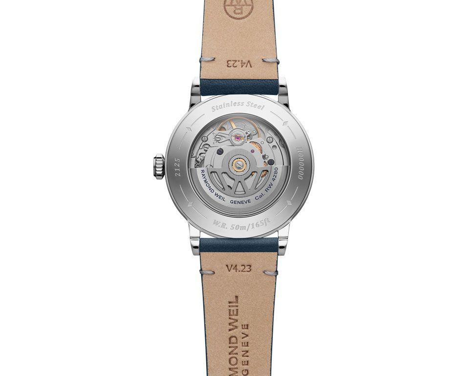 Raymond Weil Millesime  Blue Dial 35 mm Automatic Watch For Women - 2