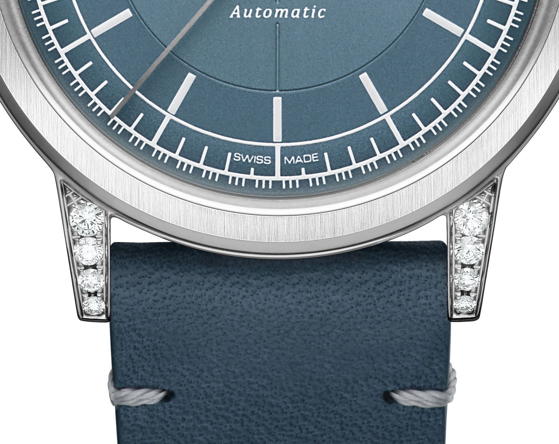 Raymond Weil Millesime  Blue Dial 35 mm Automatic Watch For Women - 4