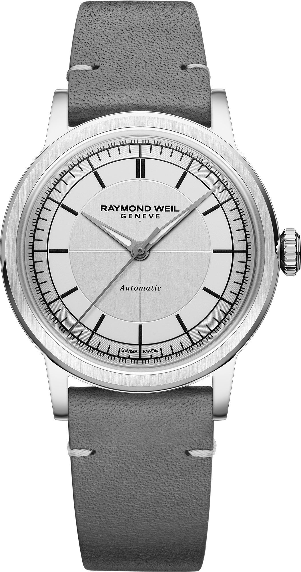 Raymond Weil Millesime  Silver Dial 35 mm Automatic Watch For Men - 1