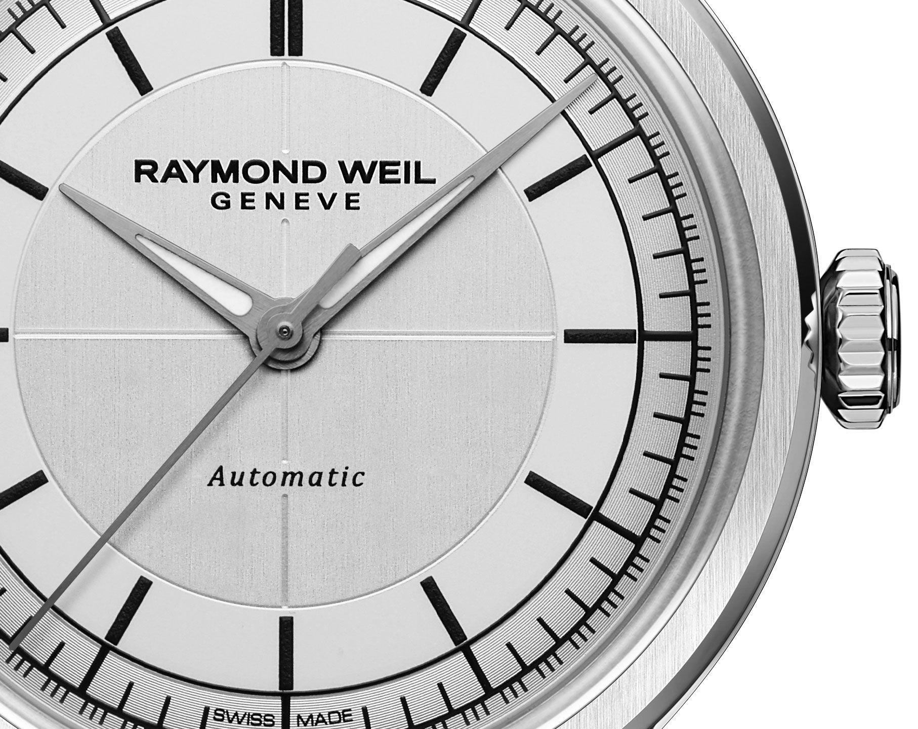 Raymond Weil Millesime  Silver Dial 35 mm Automatic Watch For Men - 3