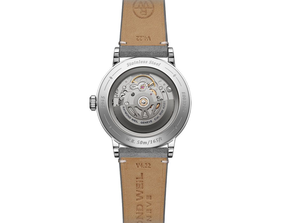 Raymond Weil Millesime  Silver Dial 39.5 mm Automatic Watch For Men - 2