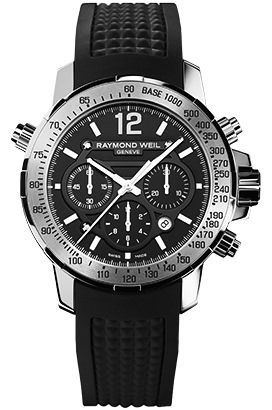Raymond Weil Nabucco  Black Dial 46 mm Automatic Watch For Men - 1