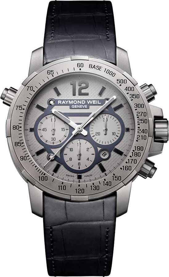 Raymond Weil Nabucco  Grey Dial 46 mm Automatic Watch For Men - 1