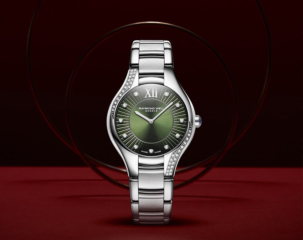Raymond Weil Noemia  Green Dial 32 mm Quartz Watch For Women - 4