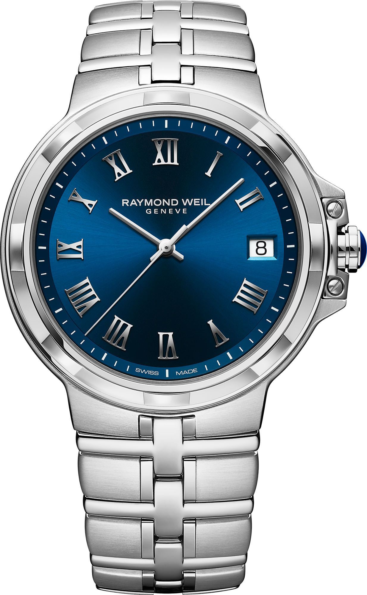 Raymond Weil  41 mm Watch in Blue Dial For Men - 1