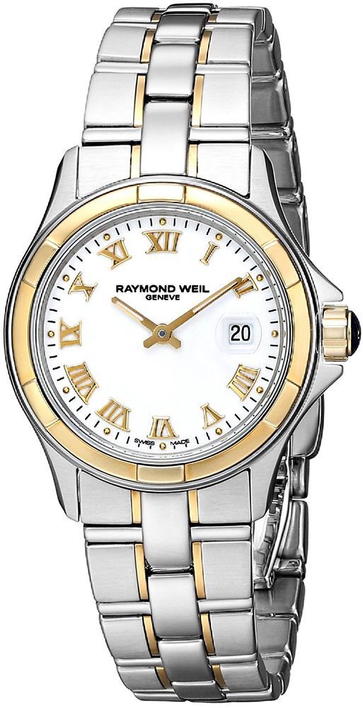Raymond Weil Parsifal  White Dial 28 mm Quartz Watch For Women - 1