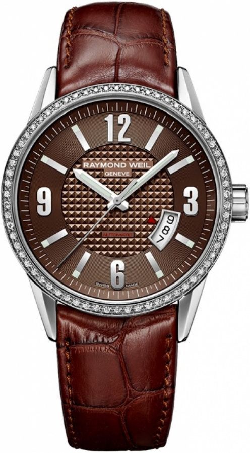 Raymond Weil Freelancer  Brown Dial 42 mm Automatic Watch For Men - 1