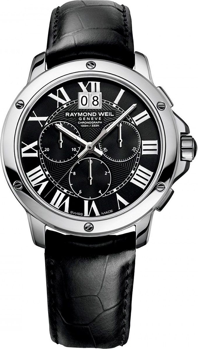 Raymond Weil  40 mm Watch in Black Dial For Men - 1