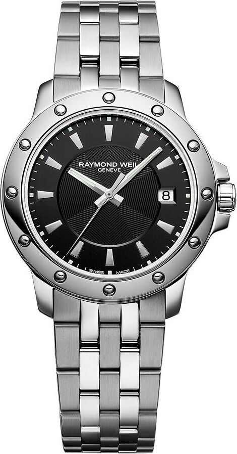 Raymond Weil Tango  Black Dial 39 mm Quartz Watch For Men - 1