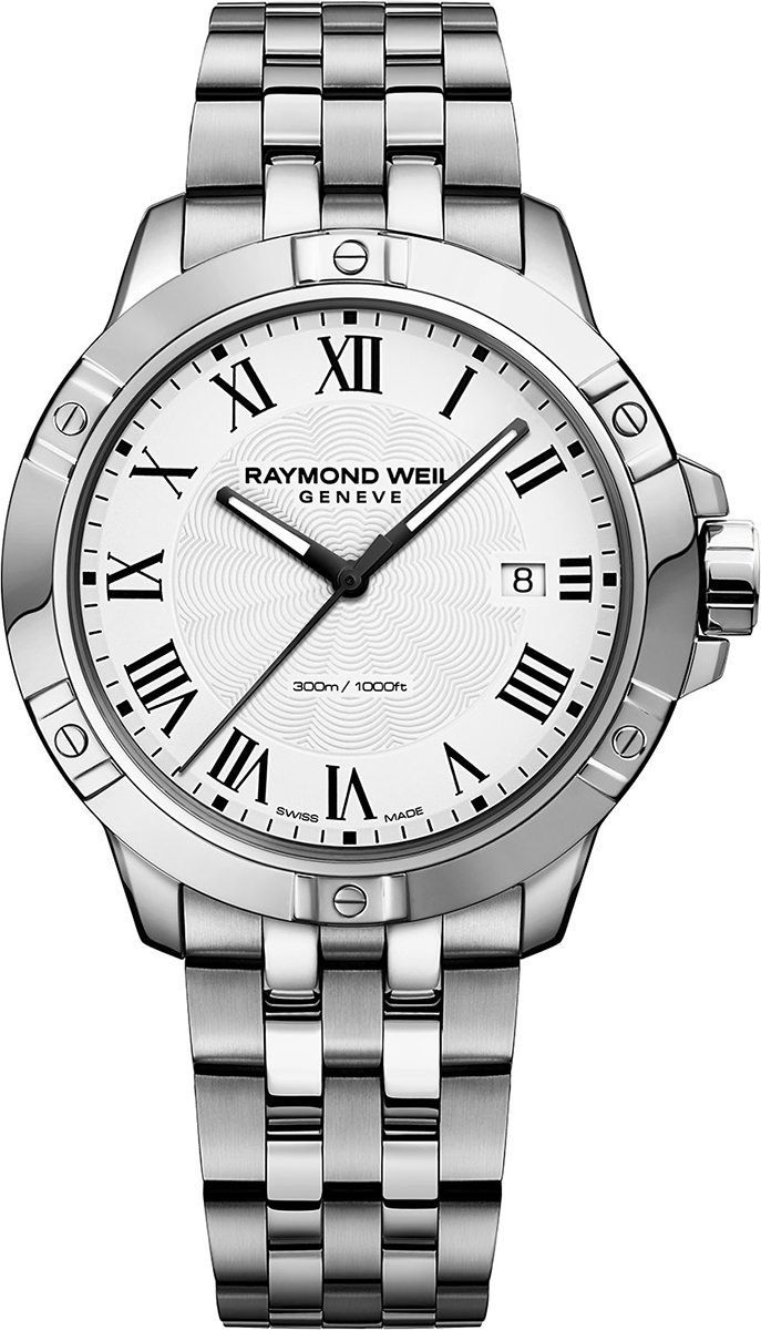 Raymond Weil Tango  White Dial 41 mm Quartz Watch For Men - 1