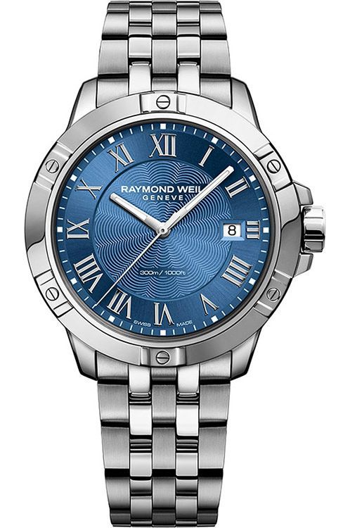 Raymond Weil Tango 41 mm Watch in Blue Dial