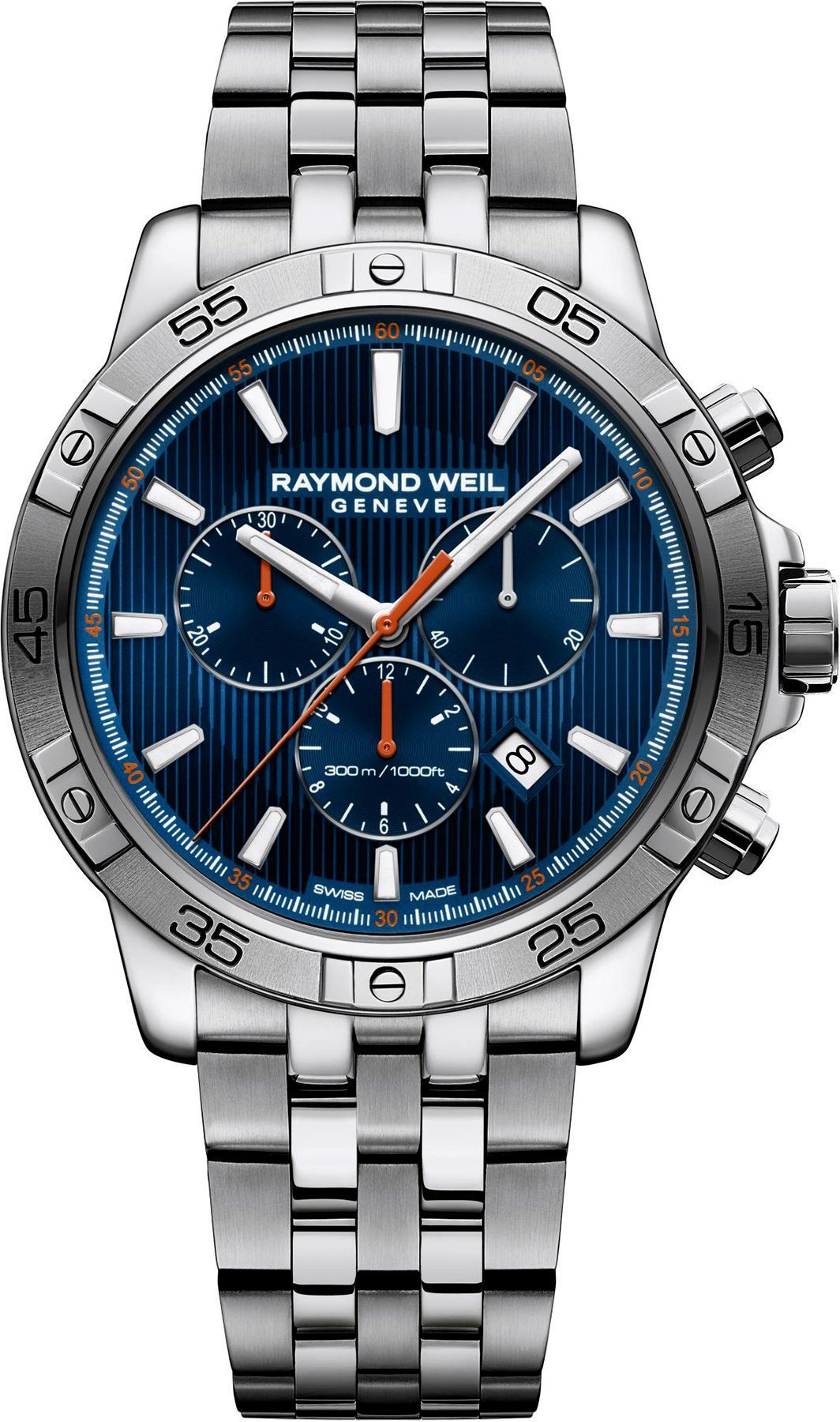 Raymond Weil Tango  Blue Dial 43 mm Quartz Watch For Men - 1