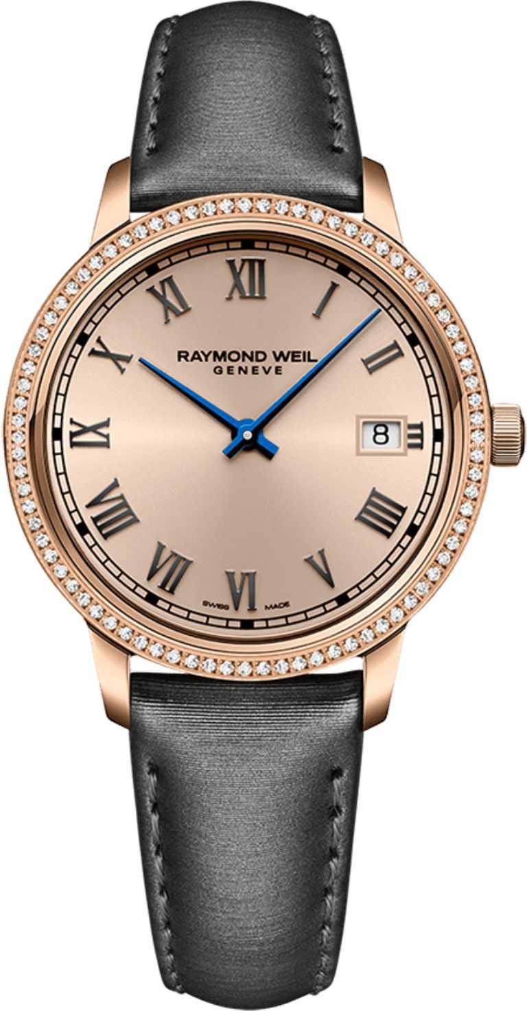 Raymond Weil Toccata  Rose Gold Dial 34 mm Quartz Watch For Women - 1