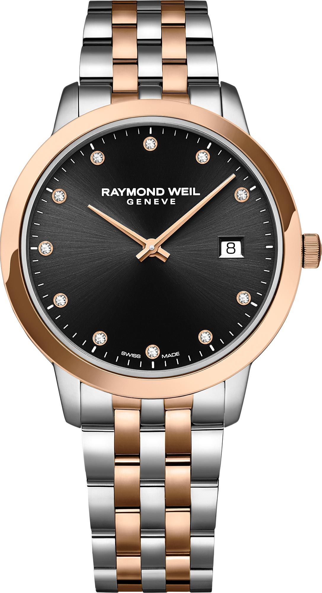 Raymond Weil Toccata  Black Dial 34 mm Quartz Watch For Women - 1