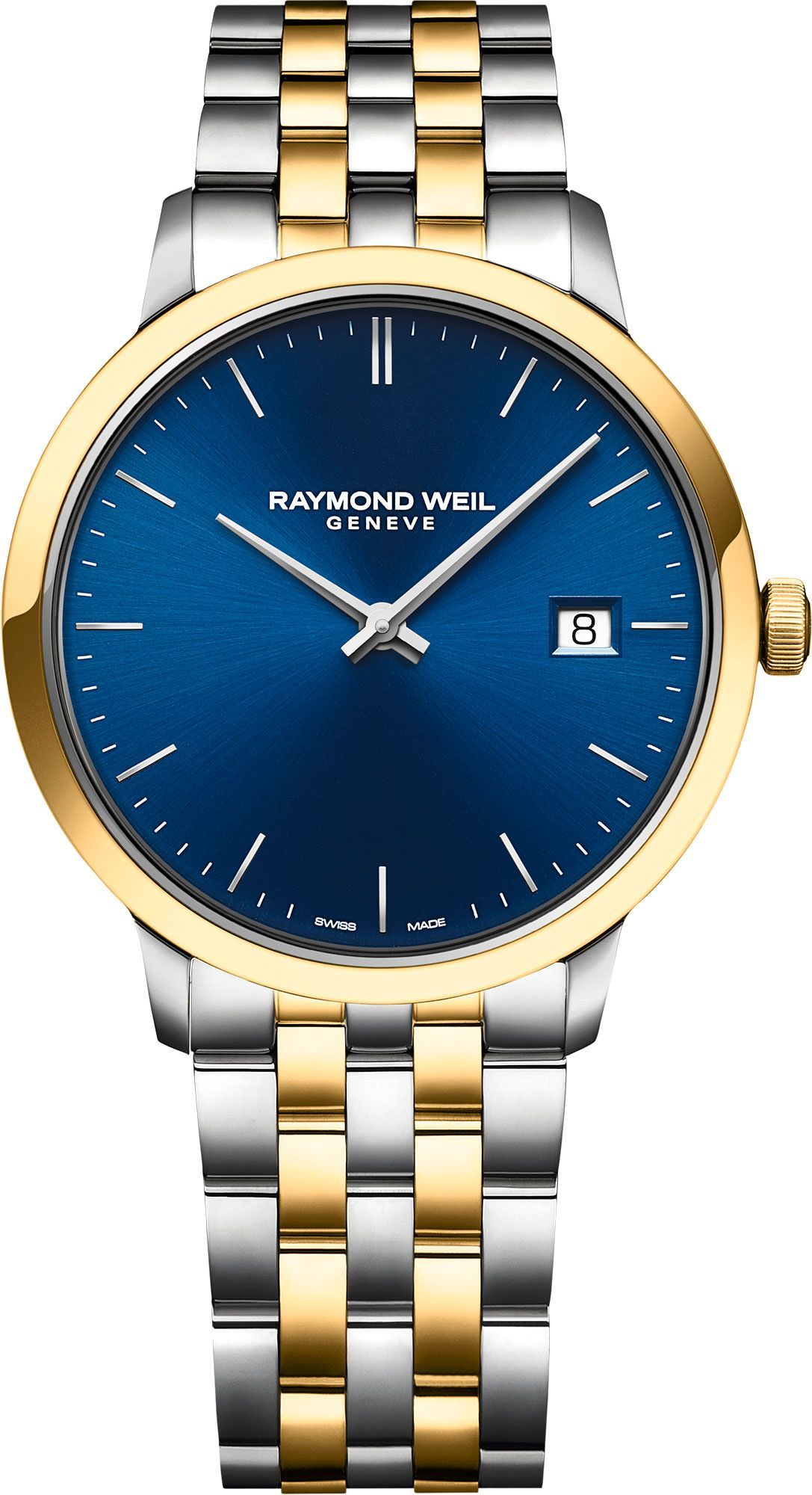 Raymond Weil Toccata  Blue Dial 39 mm Quartz Watch For Men - 1
