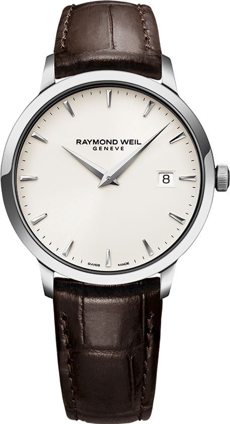 Raymond Weil Toccata  Ivory Dial 39 mm Quartz Watch For Men - 1