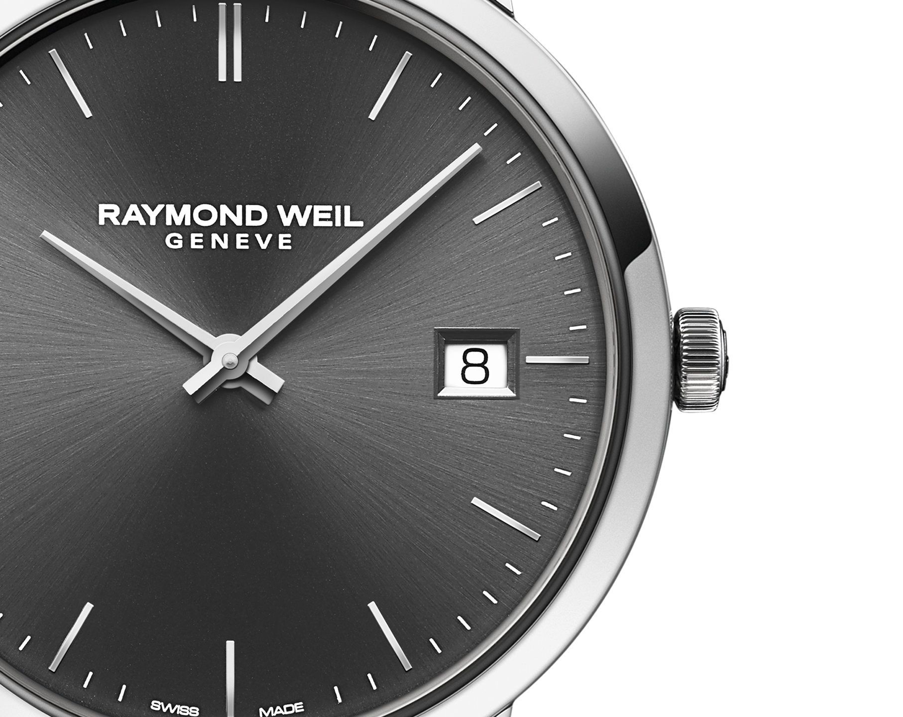 Raymond Weil Toccata  Grey Dial 42 mm Quartz Watch For Men - 5