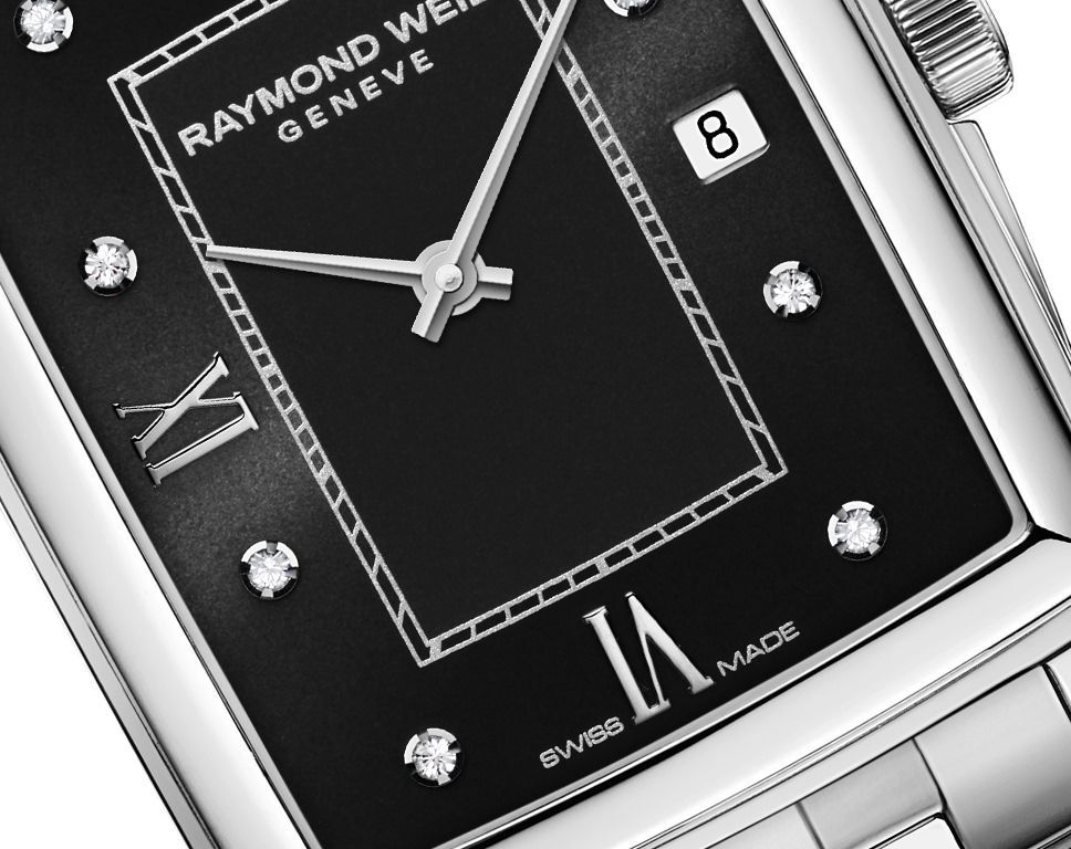 Raymond Weil Toccata  Black Dial 22.6 mm Quartz Watch For Women - 5