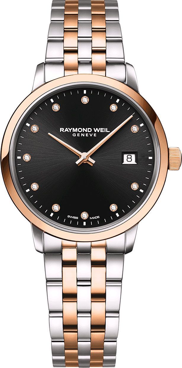 Raymond Weil Toccata  Black Dial 29 mm Quartz Watch For Women - 1