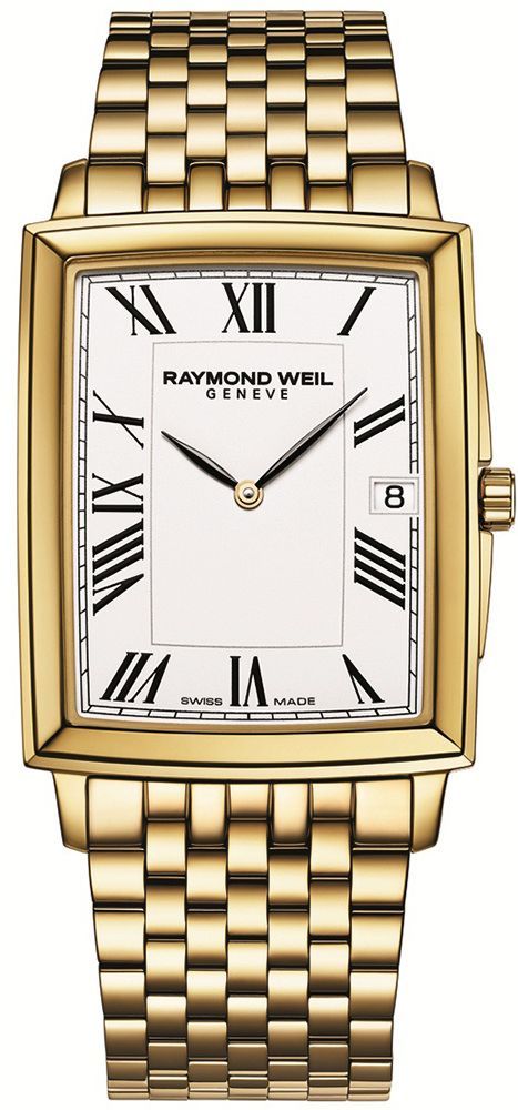 Raymond Weil Tradition  White Dial 35 mm Quartz Watch For Men - 1
