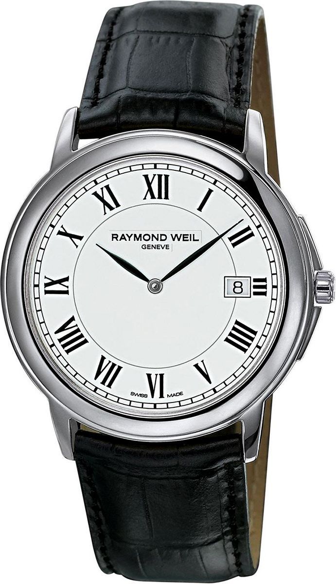 Raymond Weil Tradition  White Dial 40 mm Quartz Watch For Men - 1
