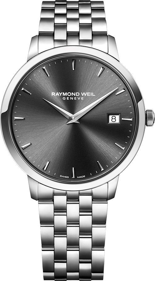 Raymond Weil  39 mm Watch in Grey Dial For Men - 1