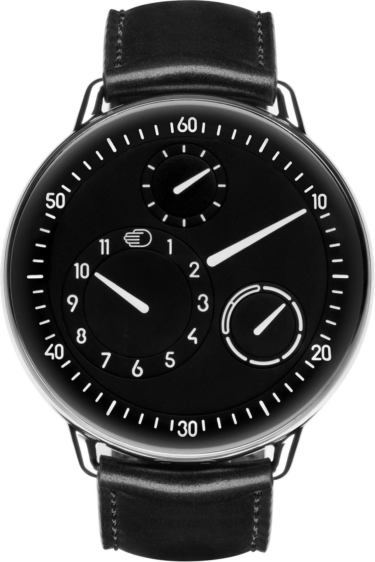Ressence Type 1°  Black Dial 42.7 mm Automatic Watch For Men - 1