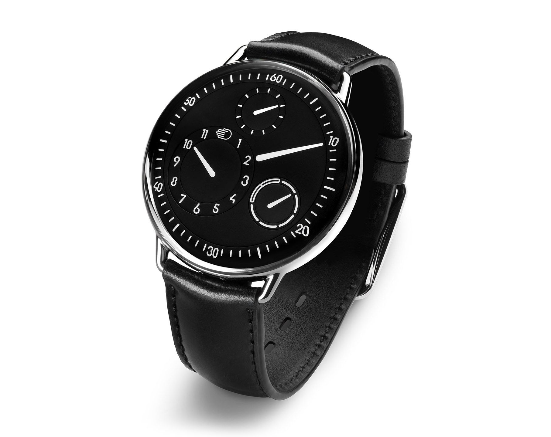 Ressence Type 1°  Black Dial 42.7 mm Automatic Watch For Men - 5
