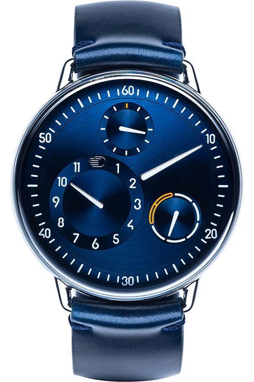 Ressence Type 1 42.7 mm Watch in Blue Dial