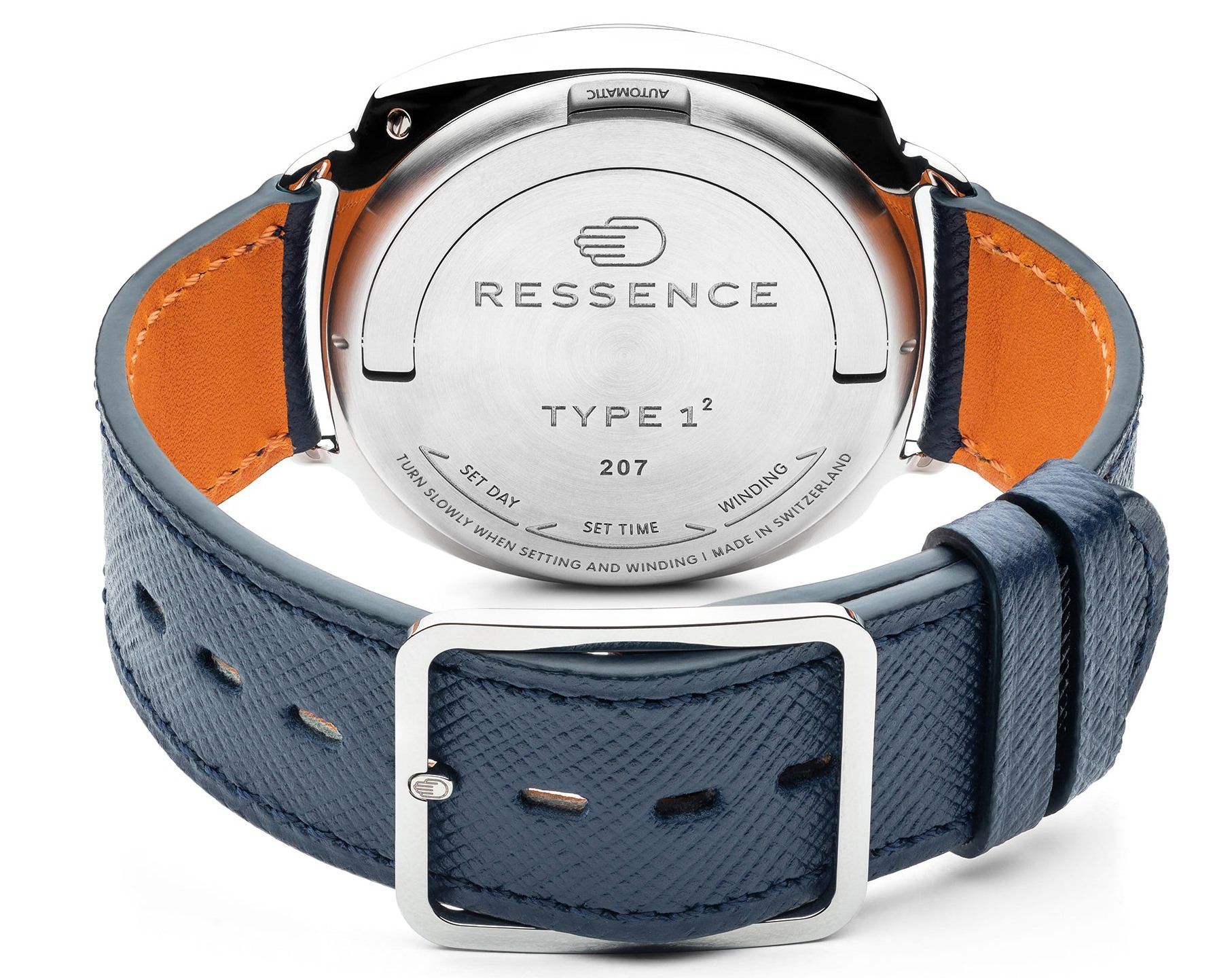 Ressence Type 1²  Blue Dial 42 mm Automatic Watch For Men - 3