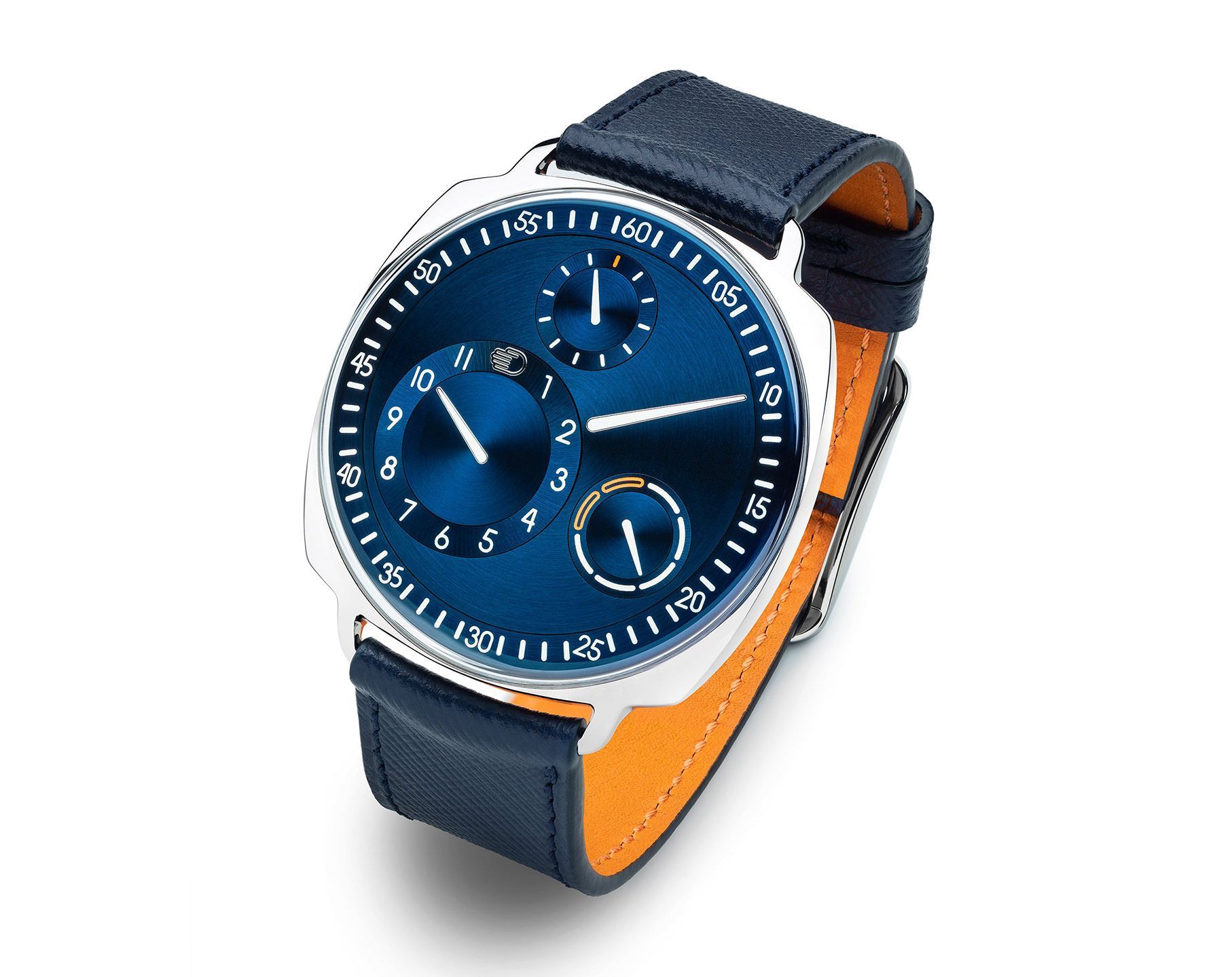 Ressence  42 mm Watch in Blue Dial For Men - 6