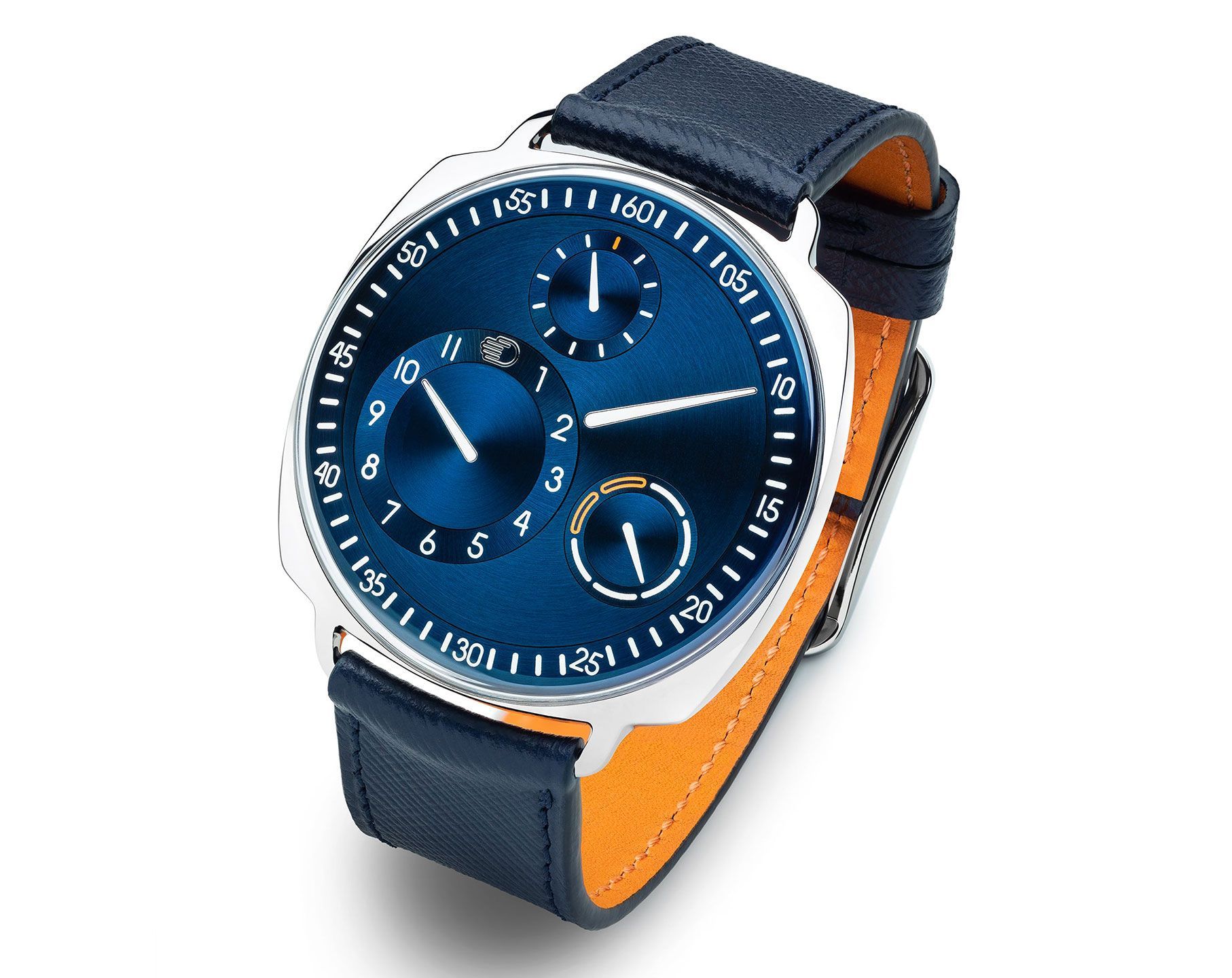 Ressence Type 1 42 mm Watch in Blue Dial